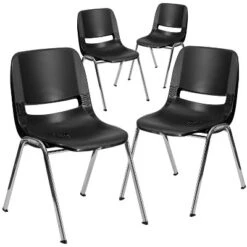 Flash Furniture 4 Pack HERCULES Series 440 Lb. Capacity Kid's Ergonomic Shell Stack Chair With 14" Seat Height -Flash Furniture Sales Store GUEST 3752129c 60e8 4fdc 8331 b528dfdbda52