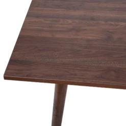 Flash Furniture Hatfield 47 Inch Mid-Century Modern Wood Dining Table, Wood Kitchen Table, Dark Walnut -Flash Furniture Sales Store GUEST 3906e740 d4cf 4369 9939 3e9fec194b6d