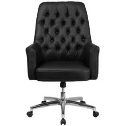 Flash Furniture Mid-Back Traditional Tufted LeatherSoft Executive Swivel Office Chair With Arms -Flash Furniture Sales Store GUEST 392303f0 552f 490e b3ec 59ab95909aff