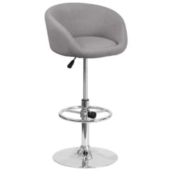 Flash Furniture Contemporary Adjustable Height Barstool With Barrel Back And Chrome Base -Flash Furniture Sales Store GUEST 3e6034f7 5563 47b6 958c 64013c76ad22