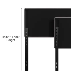 Flash Furniture Paxton Channel Stitched Upholstered Headboard, Adjustable Height From 44.5" To 57.25" -Flash Furniture Sales Store GUEST 3fe67a49 f9b8 48f2 a09d 9d50ae8f8671