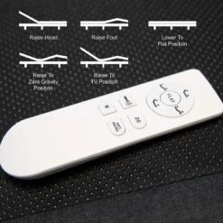 Flash Furniture Selene Adjustable Upholstered Bed Base With Wireless Remote, Three Leg Heights, & Independent Head/Foot Incline -Flash Furniture Sales Store GUEST 3ff1f4c9 a1cc 4416 b539 395f235ef1fb