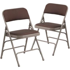 Flash Furniture 2 Pack HERCULES Series Curved Triple Braced & Double Hinged Fabric Upholstered Metal Folding Chair -Flash Furniture Sales Store GUEST 41185087 a619 4d91 8db7 52865e61bdd7