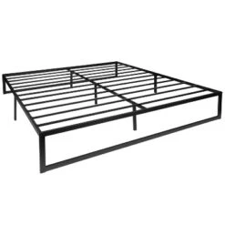 Flash Furniture 14 Inch Metal Platform Bed Frame - No Box Spring Needed With Steel Slat Support And Quick Lock Functionality -Flash Furniture Sales Store GUEST 41ff8005 738c 48d8 9e2a 4735288ff358 1