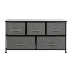 Flash Furniture 5 Drawer Wood Top Cast Iron Frame Storage Dresser With Easy Pull Fabric Drawers 18 Flash Furniture 5 Drawer Wood Top Cast Iron Frame Storage Dresser With Easy Pull Fabric Drawers -Flash Furniture Sales Store GUEST 425ff952 2be4 44f2 b46e c7e25906fd95