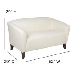 Flash Furniture HERCULES Imperial Series LeatherSoft Loveseat With Cherry Wood Feet 15 Flash Furniture HERCULES Imperial Series LeatherSoft Loveseat With Cherry Wood Feet -Flash Furniture Sales Store GUEST 43f1d824 1e35 43e1 a554 05b22f8da2bd