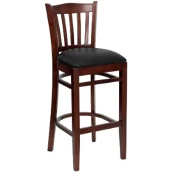 Flash Furniture Vertical Slat Back Wooden Restaurant Barstool -Flash Furniture Sales Store GUEST 4870e67d 11b2 40de 9063 b7b086d1ee39