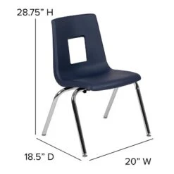 Flash Furniture Advantage Student Stack School Chair - 16-inch -Flash Furniture Sales Store GUEST 49476135 9666 46f0 a5ad 025710ea9980