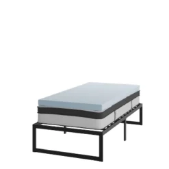 Flash Furniture 14 Inch Metal Platform Bed Frame With 12 Inch Pocket Spring Mattress In A Box And 3 Inch Cool Gel Memory Foam Topper 31 Flash Furniture 14 Inch Metal Platform Bed Frame With 12 Inch Pocket Spring Mattress In A Box And 3 Inch Cool Gel Memory Foam Topper -Flash Furniture Sales Store GUEST 49cbb704 0e2c 4a16 b748 364f32718983