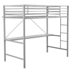 Flash Furniture Jake Metal Loft Bed Frame With Desk, Protective Guard Rails And Ladder For Kids, Teens And Adults 26 Flash Furniture Jake Metal Loft Bed Frame With Desk, Protective Guard Rails And Ladder For Kids, Teens And Adults -Flash Furniture Sales Store GUEST 4a16e699 64d4 4918 8002 eb03a143e082