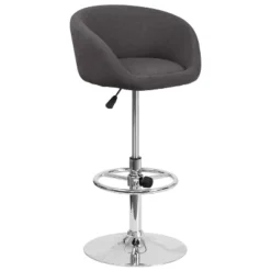 Flash Furniture Contemporary Adjustable Height Barstool With Barrel Back And Chrome Base -Flash Furniture Sales Store GUEST 4b24f3f6 ce65 44ca 8dce dd03c2168a01