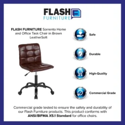 Flash Furniture Sorrento Home And Office Armless Task Office Chair With Tufted Back/Seat -Flash Furniture Sales Store GUEST 4c061dc7 c171 4bd4 be3a 52b6c896218b
