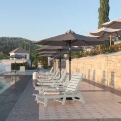 Flash Furniture Monterey Adjustable Adirondack Lounger With Cup Holder- All-Weather Indoor/Outdoor HDPE Lounge Chair -Flash Furniture Sales Store GUEST 4e6abb4d 4dd3 493b bdbd 71d99082642f