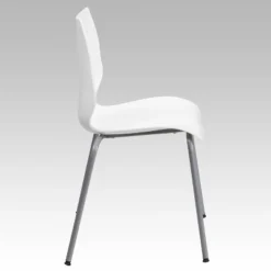 Flash Furniture HERCULES Series 770 Lb. Capacity White Stack Chair With Lumbar Support And Silver Frame 15 Flash Furniture HERCULES Series 770 Lb. Capacity White Stack Chair With Lumbar Support And Silver Frame -Flash Furniture Sales Store GUEST 4f73e3cf f228 48a2 b839 719d101d1e12