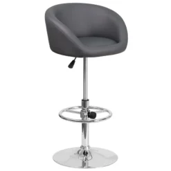 Flash Furniture Contemporary Adjustable Height Barstool With Barrel Back And Chrome Base -Flash Furniture Sales Store GUEST 50dcba7e 4d31 4b4f ae33 7de46f42f337