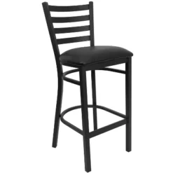 Flash Furniture Black Ladder Back Metal Restaurant Barstool -Flash Furniture Sales Store GUEST 529794f7 7581 4c74 9022 8689d71525fa