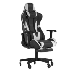 Flash Furniture X30 Gaming Chair Racing Computer Chair With Reclining Back, Slide-Out Footrest, And Transparent Roller Wheels -Flash Furniture Sales Store GUEST 53096623 954d 4c7b 9ab1 f4f4c65e0de1