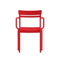 Flash Furniture Nash Commercial Grade Steel Indoor-Outdoor Stackable Chair With 2 Slats And Arms, Set Of 2 -Flash Furniture Sales Store GUEST 534a9fc3 fb8e 4cd2 a683 028240b4675b 1