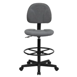Ergonomic Drafting Chair Adjustable Gray - Flash Furniture -Flash Furniture Sales Store GUEST 53a4abbe e6ee 4192 8bee 7bf712021128