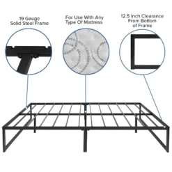 Flash Furniture 14 Inch Metal Platform Bed Frame With 10 Inch Pocket Spring Mattress In A Box (No Box Spring Required) 16 Flash Furniture 14 Inch Metal Platform Bed Frame With 10 Inch Pocket Spring Mattress In A Box (No Box Spring Required) -Flash Furniture Sales Store GUEST 53f7f33c 0493 40e9 8956 7a6dd752b024