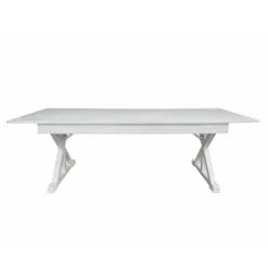 Flash Furniture HERCULES 8' X 40" Rectangular Solid Pine Folding Farm Table With X Legs 16 Flash Furniture HERCULES 8' X 40" Rectangular Solid Pine Folding Farm Table With X Legs -Flash Furniture Sales Store GUEST 553ab434 b69b 459a 939b ac448696f230