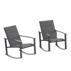 Flash Furniture Brazos Set Of 2 Outdoor Rocking Chairs With Flex Comfort Material And Metal Frame 24 Flash Furniture Brazos Set Of 2 Outdoor Rocking Chairs With Flex Comfort Material And Metal Frame -Flash Furniture Sales Store GUEST 55452cef af69 47d1 be78 503365398672