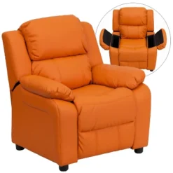 Flash Furniture Deluxe Padded Contemporary Kids Recliner With Storage Arms -Flash Furniture Sales Store GUEST 55e5b392 8d89 4461 86f2 a21a99fc35b7