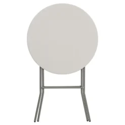 Flash Furniture 2.63-Foot Round Granite White Plastic Bar Height Folding Table -Flash Furniture Sales Store GUEST 588c4374 f0bd 4047 93e4 319594de7012