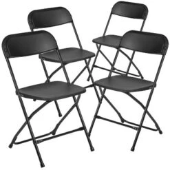 Flash Furniture Hercules™ Series Plastic Folding Chair - 4 Pack 650LB Weight Capacity -Flash Furniture Sales Store GUEST 5956a2f0 c100 49f6 bbb8 956c2e4aae91