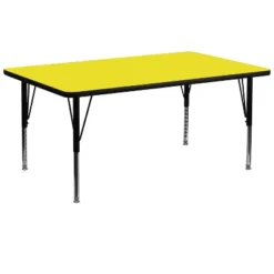 Flash Furniture 30''W X 72''L Rectangular HP Laminate Activity Table - Height Adjustable Short Legs -Flash Furniture Sales Store GUEST 5bbd760a 0304 4719 ae15 db5548928c09