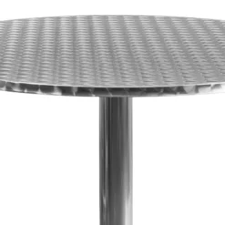 Flash Furniture Mellie 31.5'' Round Aluminum Indoor-Outdoor Table With Base -Flash Furniture Sales Store GUEST 5c09cfb4 80ea 47f6 a1f2 1b4eb4be1b49