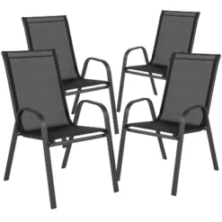 Flash Furniture 7 Piece Outdoor Patio Dining Set - Tempered Glass Patio Table, 6 Flex Comfort Stack Chairs 19 Flash Furniture 7 Piece Outdoor Patio Dining Set - Tempered Glass Patio Table, 6 Flex Comfort Stack Chairs -Flash Furniture Sales Store GUEST 5d471a4d 5571 4e5a b24e 050268ed81ac