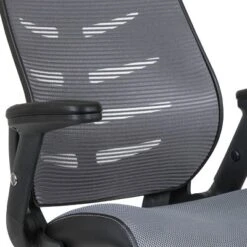 Flash Furniture High Back Mesh Spine-Back Ergonomic Drafting Chair With Adjustable Foot Ring And Adjustable Flip-Up Arms -Flash Furniture Sales Store GUEST 5f5699c4 96db 4434 a6f5 1ceb9dee603c
