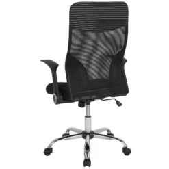 Flash Furniture Milford High Back Ergonomic Office Chair With Contemporary Mesh Design In Black And White -Flash Furniture Sales Store GUEST 5f5aa26b 605d 4685 931c f9144defc082