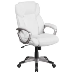 Flash Furniture Mid-Back LeatherSoftSoft Executive Swivel Office Chair With Padded Arms -Flash Furniture Sales Store GUEST 626ab92d 5df2 49e4 9b4e 358bc4618253