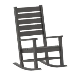 Flash Furniture Manchester Set Of 2 Contemporary Rocking Chairs, All-Weather HDPE Indoor/Outdoor Rockers -Flash Furniture Sales Store GUEST 62afdc6b d206 4234 9a55 8f47e1b7bacd