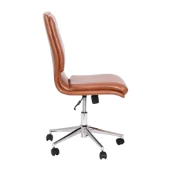 Flash Furniture Madigan Mid-Back Armless Swivel Task Office Chair With Upholstery And Adjustable Metal Base -Flash Furniture Sales Store GUEST 640d9439 f1b0 44e6 a044 d3c91b35a09a