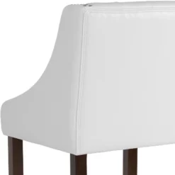 Flash Furniture Carmel Series 30" High Transitional Tufted Walnut Barstool With Accent Nail Trim 16 Flash Furniture Carmel Series 30" High Transitional Tufted Walnut Barstool With Accent Nail Trim -Flash Furniture Sales Store GUEST 656e90a3 6e3e 4746 95a4 acfed3d39b2a