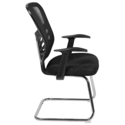Flash Furniture Black Mesh Side Reception Chair With Chrome Sled Base -Flash Furniture Sales Store GUEST 65c3a96e 15d5 4d9a b338 593bd5efc188
