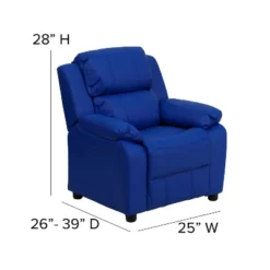 Flash Furniture Deluxe Padded Contemporary Kids Recliner With Storage Arms -Flash Furniture Sales Store GUEST 6717fe9c 96a9 45af 8cd5 194ed330c2ee