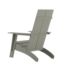 Flash Furniture Sawyer Modern All-Weather Poly Resin Wood Adirondack Chair -Flash Furniture Sales Store GUEST 682f8d84 08c8 4e14 8b04 7970e7e7e703