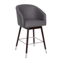 Flash Furniture Margo Commercial Grade Mid-Back Modern Barstool With Beechwood Legs And Curved Back -Flash Furniture Sales Store GUEST 68bb7300 c24b 4ee6 b03a aeae65073923