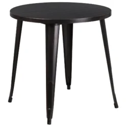 Flash Furniture Commercial Grade 30" Round Metal Indoor-Outdoor Table -Flash Furniture Sales Store GUEST 6a1ab3c8 90a2 4bdf 966c 115cef195b23