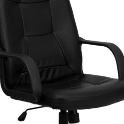 Flash Furniture Holly High Back Black Glove Vinyl Executive Swivel Office Chair With Arms -Flash Furniture Sales Store GUEST 6a439900 6633 44a7 8e19 a648308a3976