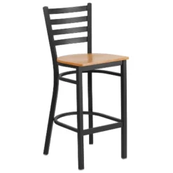 Flash Furniture Black Ladder Back Metal Restaurant Barstool -Flash Furniture Sales Store GUEST 6badb434 79d4 4d05 adae b74e4cb2f80a