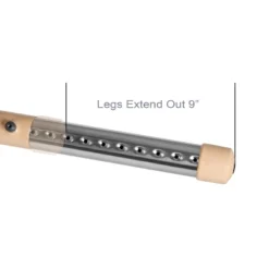 Flash Furniture 25.125"W X 35.5"L Crescent Natural Plastic Height Adjustable Activity Table -Flash Furniture Sales Store GUEST 6ca8fe1f ff6a 456f 9d5a 129f6167535d