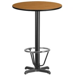 Flash Furniture 30'' Round Laminate Table Top With 22'' X 22'' Bar Height Table Base And Foot Ring -Flash Furniture Sales Store GUEST 6e2346b6 f057 4038 a5ae f398c26202cb