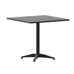 Flash Furniture Mellie 31.5'' Square Aluminum Indoor-Outdoor Table With Base -Flash Furniture Sales Store GUEST 6ee7151e 60c4 4db7 b07f d5627fcb56f5
