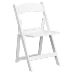 Flash Furniture 2 Pack HERCULES Series 1000 Lb. Capacity White Resin Folding Chair With Slatted Seat -Flash Furniture Sales Store GUEST 7177dc1d 4be3 44b7 9313 d2b23e63dd57
