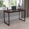 Flash Furniture Tiverton Industrial Modern Desk - Commercial Grade Office Computer Desk And Home Office Desk - 47" Long